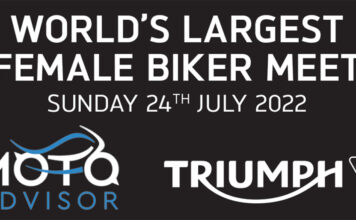 Female Motorcyclists Set To Break World Record With Triumph Motorcycles