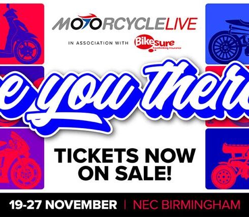 Tickets To Motorcycle Live 2022 Now On-sale
