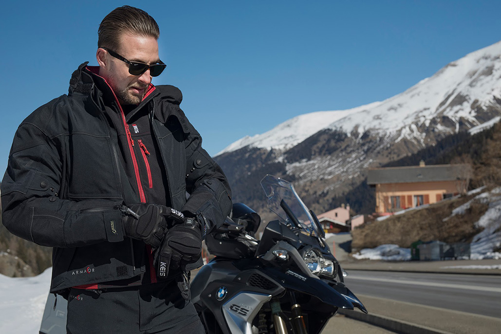 Two New Keis Heated Motorcycle Gloves