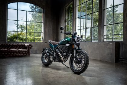 Ducati Scrambler: A new Emerald Green livery for the Nightshift