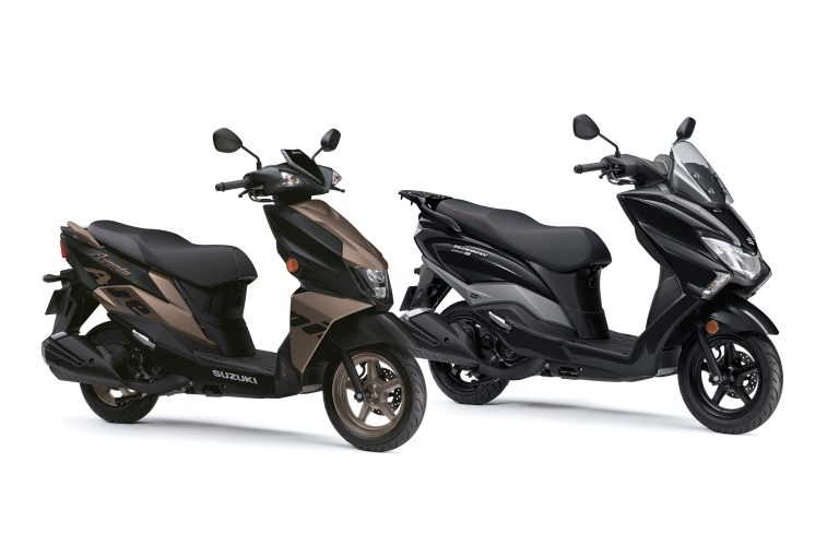 Fresh colours for Suzuki scooters