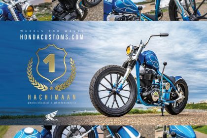 Italy’s ‘Hachimaan’ named as winner of the 2025 Honda Customs competition