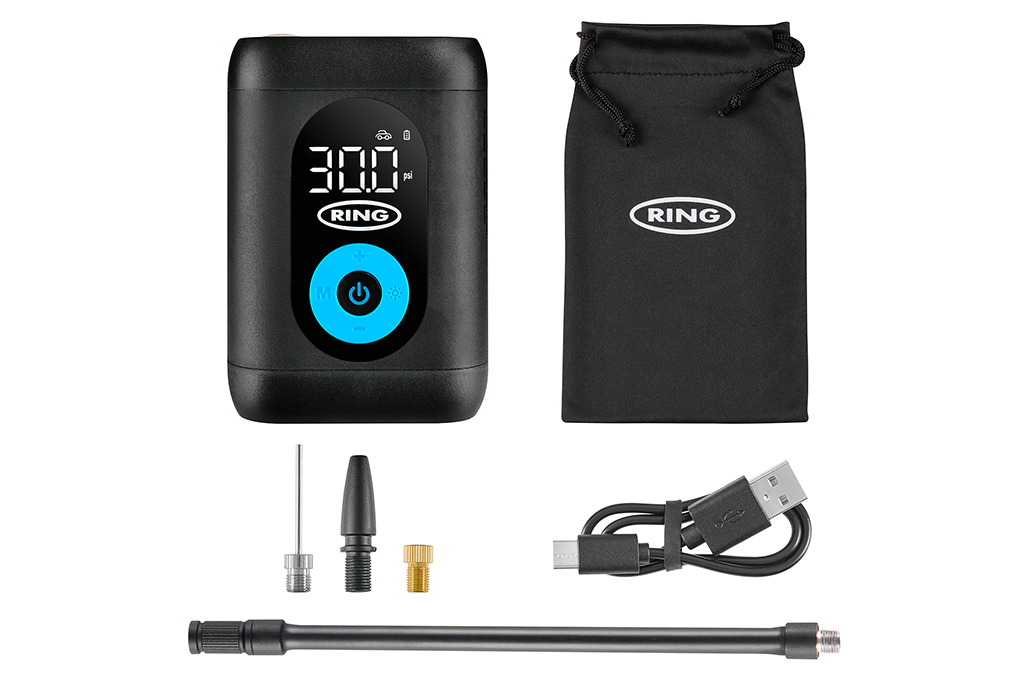 Ring launches its smallest and most affordable cordless tyre inflator Ring launches its smallest and most affordable cordless tyre inflator