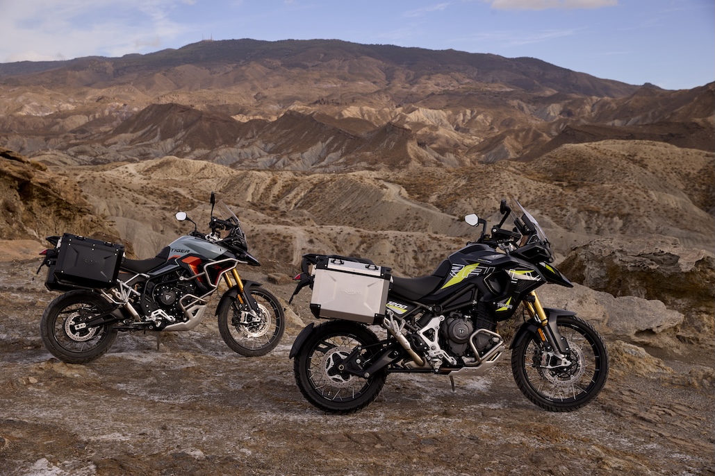 Triumph Unveils Special Edition Tigers: Alpine And Desert Triumph Unveils Special Edition Tigers: Alpine And Desert
