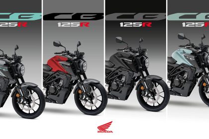 All-new colour line-up for 2026 Honda CB125R