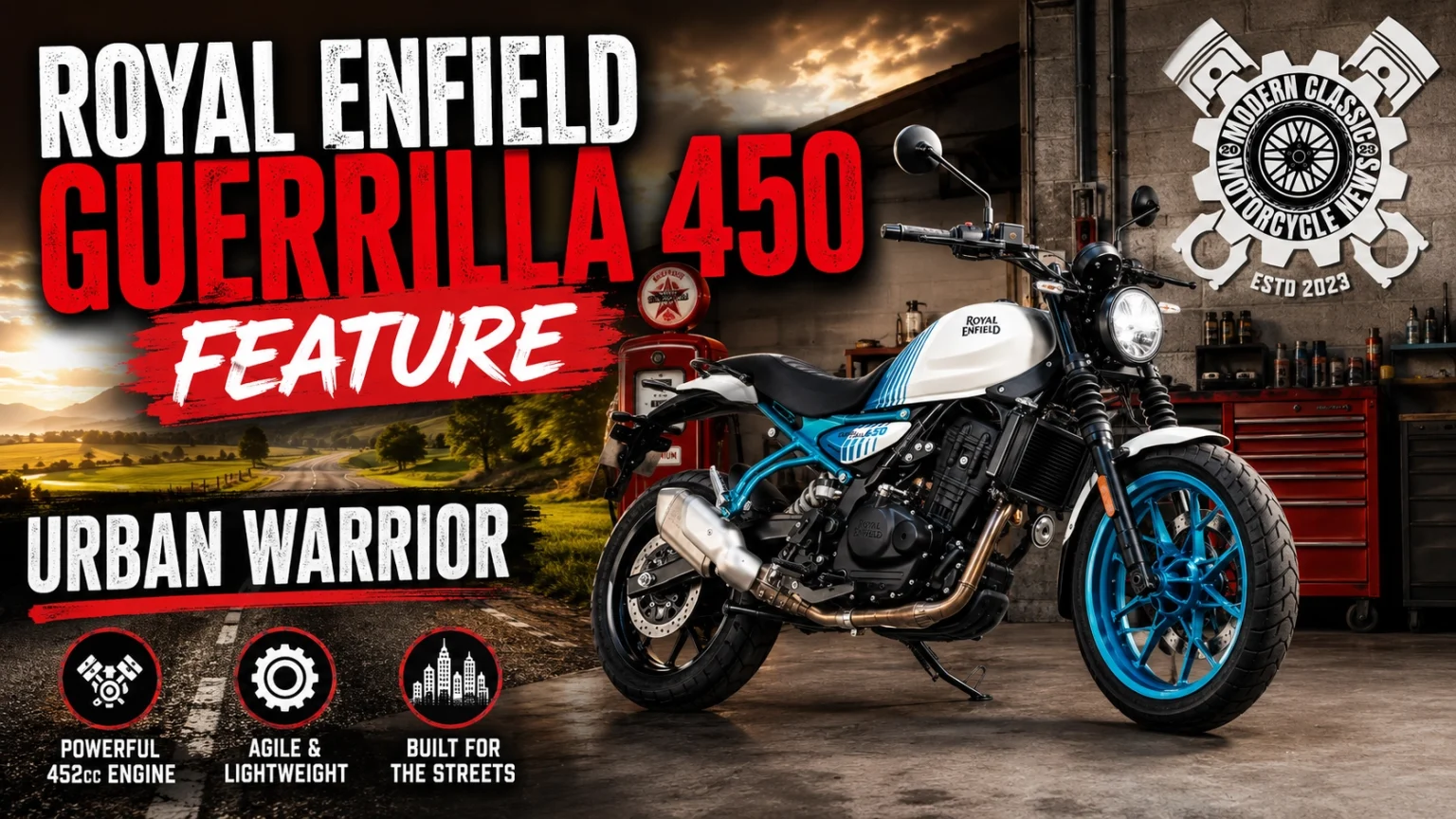 Royal Enfield Guerrilla 450 Review: Urban Warrior - Read It
