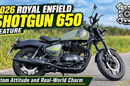 2026 Royal Enfield Shotgun 650 Feature | Custom Attitude & Real-World Charm | Watch It On Our Youtube Channel