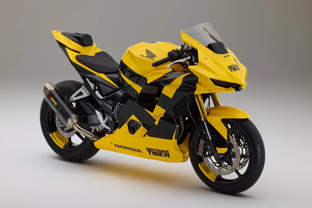 Honda Begins Collaboration with Fashion Brand Onitsuka Tiger - Motorcycle Industry News | Latest Updates, Reviews & Trends