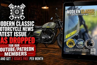 Modern Classic Motorcycle News Issue 76 Has Dropped For Youtube/patreon Members