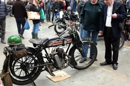 Vintage And Veteran Bikes At October Ardingly Show